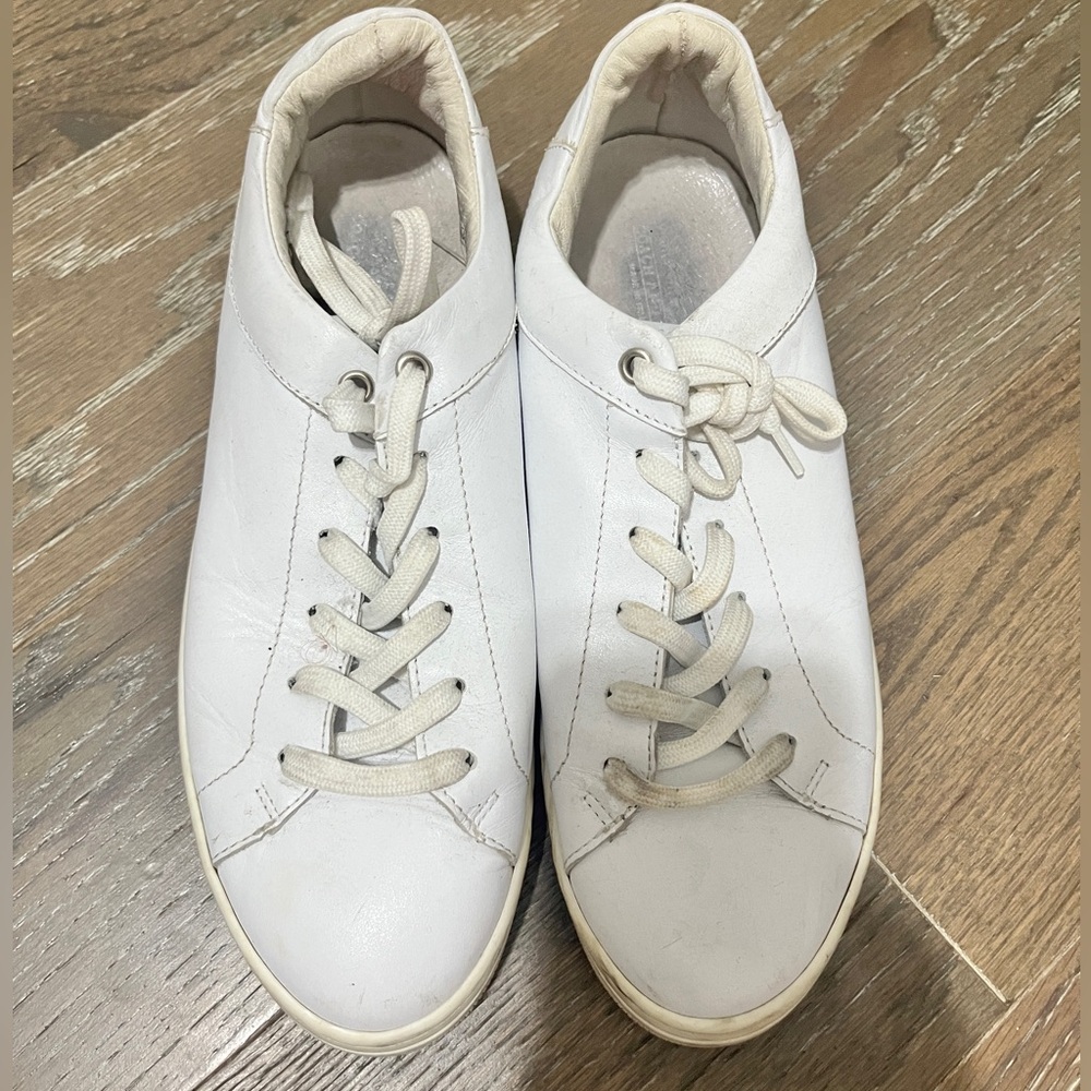 Coach and four leather sneaker
